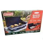 New ListingColeman Classic 3-in-1 2 Burner Camping Stove, Blue Nights New Sealed