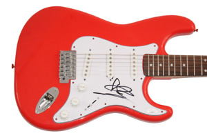 Gerard Way Signed Autograph Red Fender Electric Guitar My Chemical Romance JSA