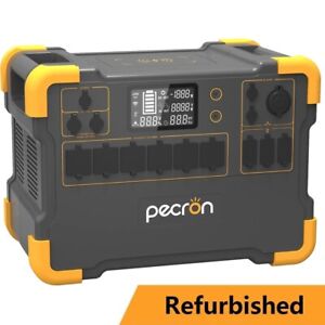 PECRON E3000 3108Wh/2000W Portable Power Station Solar Generator Refurbished