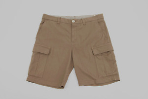 NWT $995 Brunello Cucinelli Men's Herringbone Cargo Shorts Size 50/ 34*US  A238