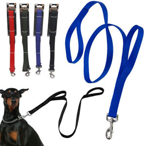 1 Heavy Duty Dog Leash Nylon Lead Control Handle Rope Train Walking Harness 48