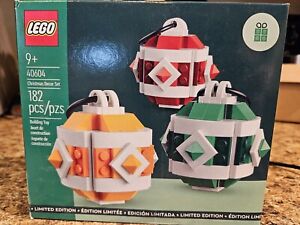 LEGO Christmas Decor Set Ornaments 40604 (New, Sealed; Limited Edition)