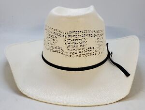 Resistol Cody Johnson Straw Cowboy Hat - CoJo Vaquero Size 7 3/8
