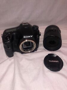 Sony Alpha a77 II Digital SLR Camera 24.3MP  w/ Tamron 16mm-300mm Lens WORKS A+