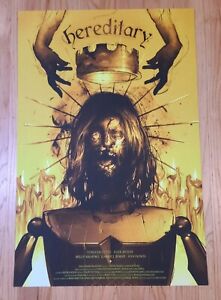 Hereditary by Sam Wolfe Connelly Screenprint Poster Limited Edition Mondo artist