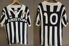 PLATINI #10 Juventus 1985 Kappa Maglia Jersey Football Shirt CALCIO Ariston