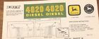 DECAL SET 4020 Wide Front John Deere Toy Pedal Tractor  Sheet A Only