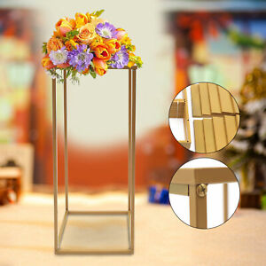 New Listing10Pcs Wedding Flower Stand Centerpieces for Floral Arrangement, Gold Vase