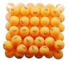 50 Pack Orange 3 Star Premium Ping Pong Advanced Training Table Tennis Balls