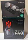 ASTRO Gaming A40 TR Wired Headset + MixAmp Pro TR with Dolby Audio - Black/Red