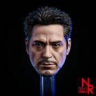 1/6 Iron Man Tony Stark Head Sculpt Normal Ver. Avengers 3 For 12