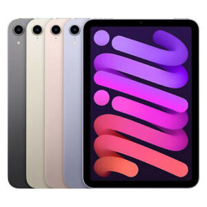 NEW! Apple iPad Mini 6th Gen. (2021) - 64GB - All Colors - Wi-Fi