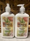 2 X Hempz Limited Edition Passionfruit Punch Herbal Body Moisturizer 17oz NEW