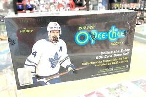 2021-22 Upper Deck O-Pee-Chee NHL Hockey HOBBY Box Case Fresh SEALED Ships Free!