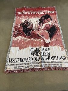 Gone With the Wind Tapestry Throw Blanket