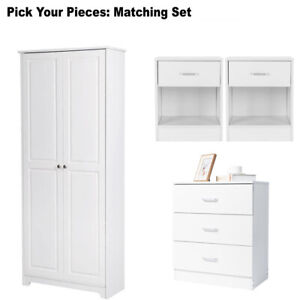 NEW Bedroom Furniture Sets Armoire Dresser Nightstand Chest Dressers Set