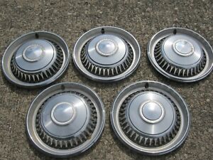 Factory original 1968 1969 Chevy Impala 14 inch hubcaps wheel covers (For: 1968 Impala)