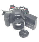 Canon EOS 6D 20.2 MP Digital SLR Camera Black With EF 50mm 1:1.4 Lens Excellent