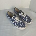 VANS Peanuts Blue Snoopy Lace Up Shoes Sneakers Mens 10