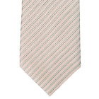 Armani Collezioni tie striped multi color 100% silk  58 x 3.5