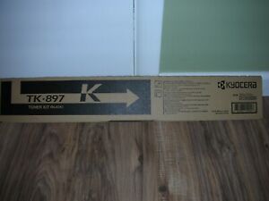 Genuine Kyocera TK-897 Black Toner Cartridge new never opened