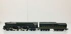Right-Of-Way PRR T1 4-4-4-4 Steam Engine #5508 & Tender O Scale 3 Rail Used
