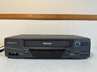 Philips VR620CAT21 VCR VHS Player Recorder Tape Home Video Vintage HiFi Stereo