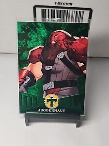 2018 Fleer Ultra X-men Juggernaut Green Precious Metal Gems  07/25