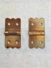 Vintage 1940s/50s Gibson/ Lifton Guitar Case Hinges - New Old Stock -Pair (2)