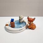 Disney Little People Bambi &  Thumper Skating Ice Pond Playset Limited Edition