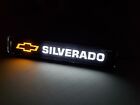 1PCS SILVERADO LED Logo Light Car For Front Grille Badge Illuminated Decal  (For: 2000 Chevrolet Silverado 2500)
