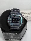 New Casio G-Shock Ana-Digital Glitch Blazing Resin Strap Watch DW5600NN-1