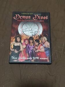 Demon Divas And The Lanes Of Damnation DVD 2010 SIGNED VERY RARE OOP Amy Best