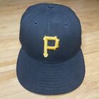 New Era Pittsburgh Pirates Fitted Low Profile 59Fifty Hat Sz 7 1/8 MLB USA MADE