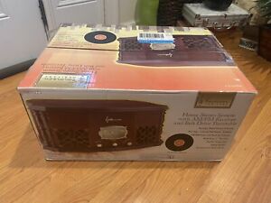 EMERSON NR101TT HERITAGE SERIES HOME STEREO SYSTEM W AM/FM Receiver & Turntable