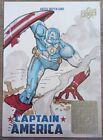 New Listing2016 Upper Deck Captain America 75th Anniversary Sketch Card Captain America 1/1