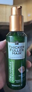 Thicker Fuller Hair Thickening Serum 5oz. Cell-U-Plex w/ Caffiene Energizer