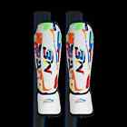 3-11Y Kids Ankle Support Leg Boxing Shin Guards MMA Muay Thai Training Equipment