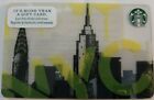 Starbucks Gift Card - NYC New York City Skyline - 2015 - 6130 -              (S)