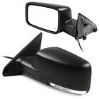 Power Heated Turn Signal Puddle Light Side Mirrors For 2009-19 Dodge Ram 1500 (For: Dodge Ram 1500)