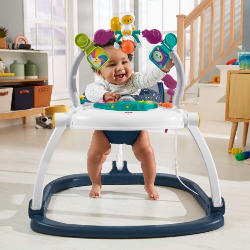 Fisher-Price Astro Kitty Jumperoo Baby Bouncer & Activity Center GPT46-9564 NEW