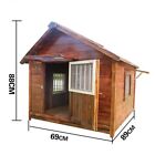 Waterproof Large Dog Houses Solid Wood Kennel Creative Breathable Villa Pet Cage