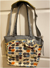 JJ Cole collections Bag Tote Purse Bag Leaf Pattern and Changing Pad