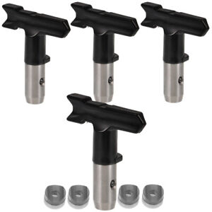 4pcs Spray Paint Tip Assortment Spray Can Nozzle Airless Sprayer Attachment