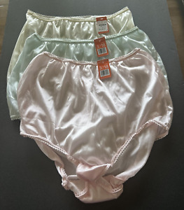 Vintage Granny Panties Warner’s Size 9/XL Perfect Measure Nylon (3 Pair) NWT