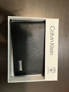 Calvin Klein Leather Wallet- RFID Protected.