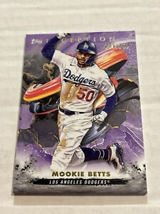 2023 TOPPS INCEPTION MOOKIE BETTS 94/150 PURPLE SP DODGERS