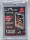 Ultra Pro Gold One Touch 100 pt Card Holders (5 per Pk)