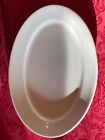 Vintage White Ironstone Platter Farmhouse Home Decor, Sterling East Liverpool OH