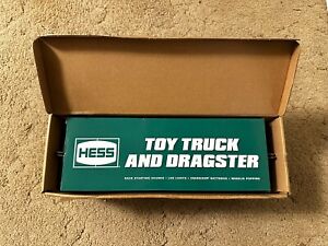 2016 HESS TRUCK UNOPENED TOY TRUCK AND DRAGSTER NEW IN BOX